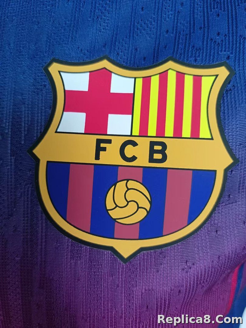 Barcelona Home Jersey Round Ad - detail