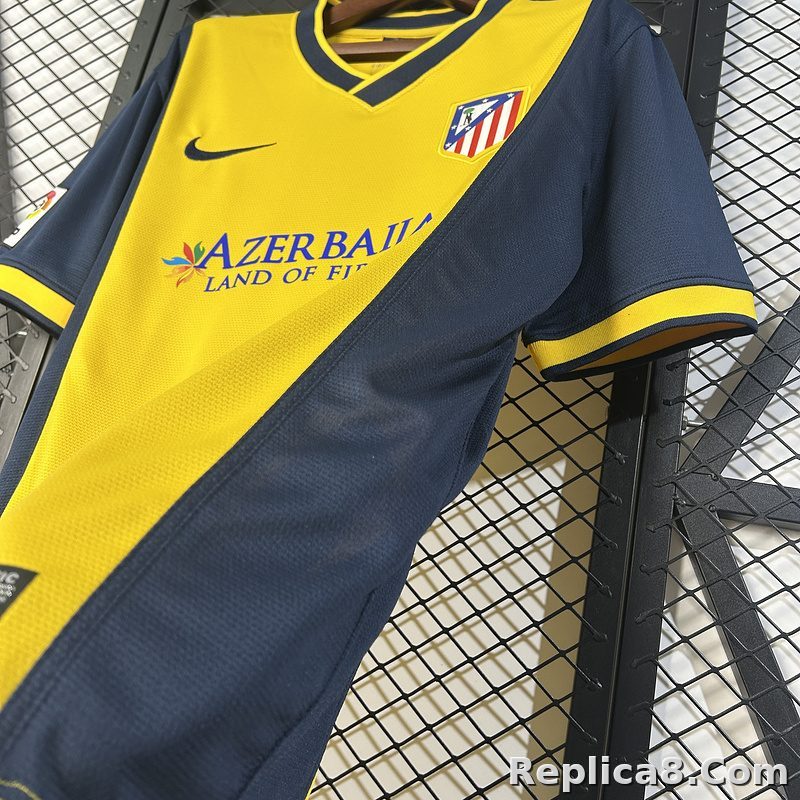 2013-14 Atletico Madrid Away Retro Jersey - detail