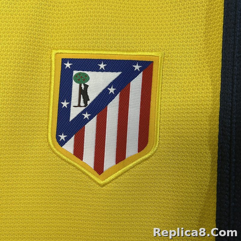 2013-14 Atletico Madrid Away Retro Jersey - detail