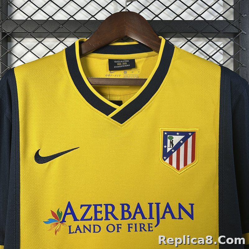 2013-14 Atletico Madrid Away Retro Jersey - detail