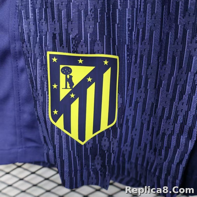 25-26 Atletico Madrid Away Soccer Shorts Player Version - detail