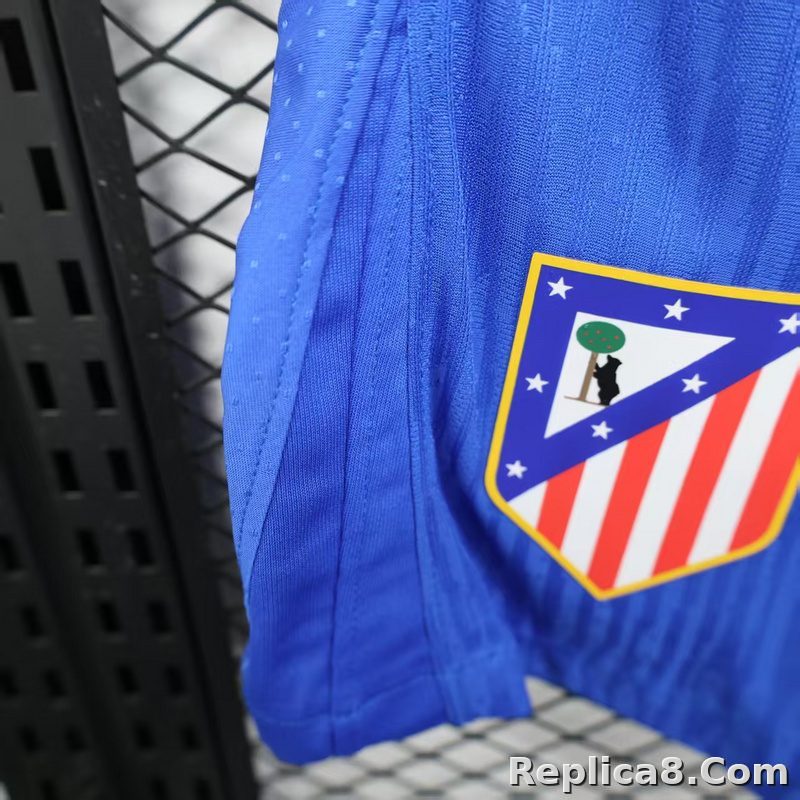 25-26 Atletico Madrid Home Soccer Shorts Player Version - detail