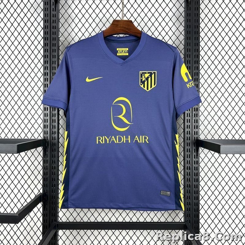 25-26 Atletico Madrid Away Soccer Jersey - detail