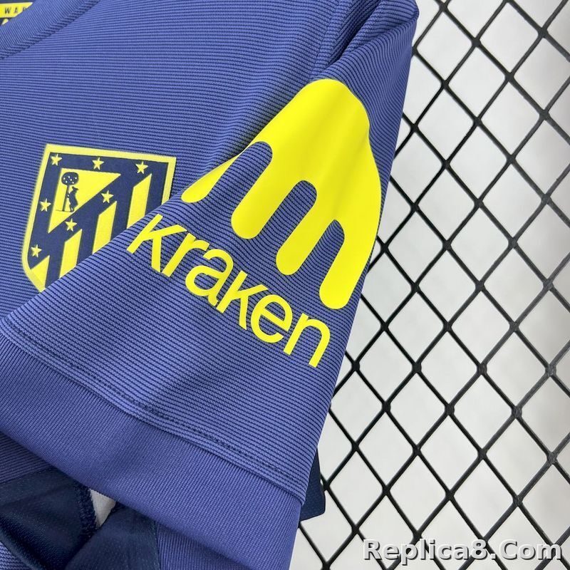 25-26 Atletico Madrid Away Soccer Jersey - detail