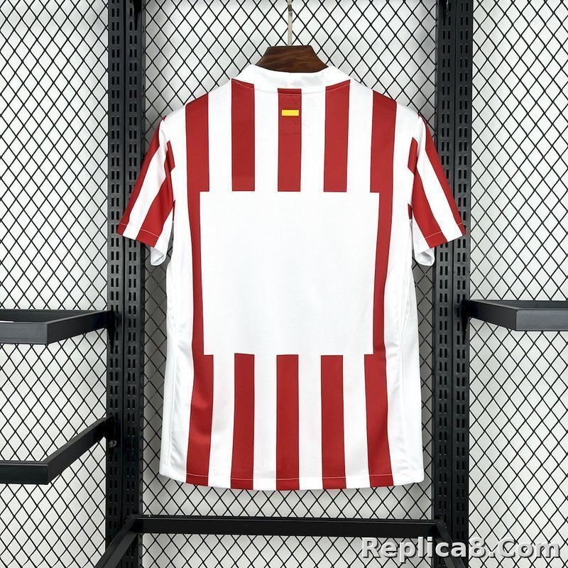 25-26 Atletico Madrid Home Soccer Jersey - detail