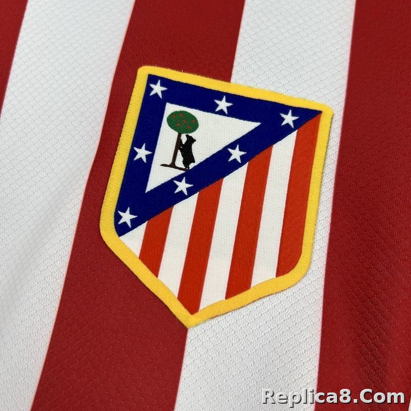 25-26 Atletico Madrid Home Soccer Jersey - detail