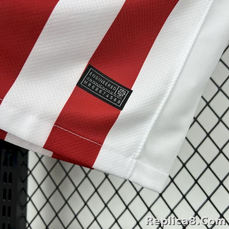 25-26 Atletico Madrid Home Soccer Jersey - detail