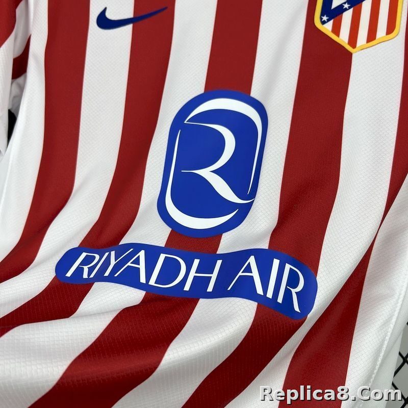 25-26 Atletico Madrid Home Soccer Jersey - detail