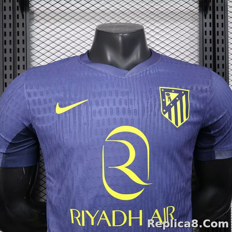 25-26 Atletico Madrid Away Soccer Jersey Player Edition - detail