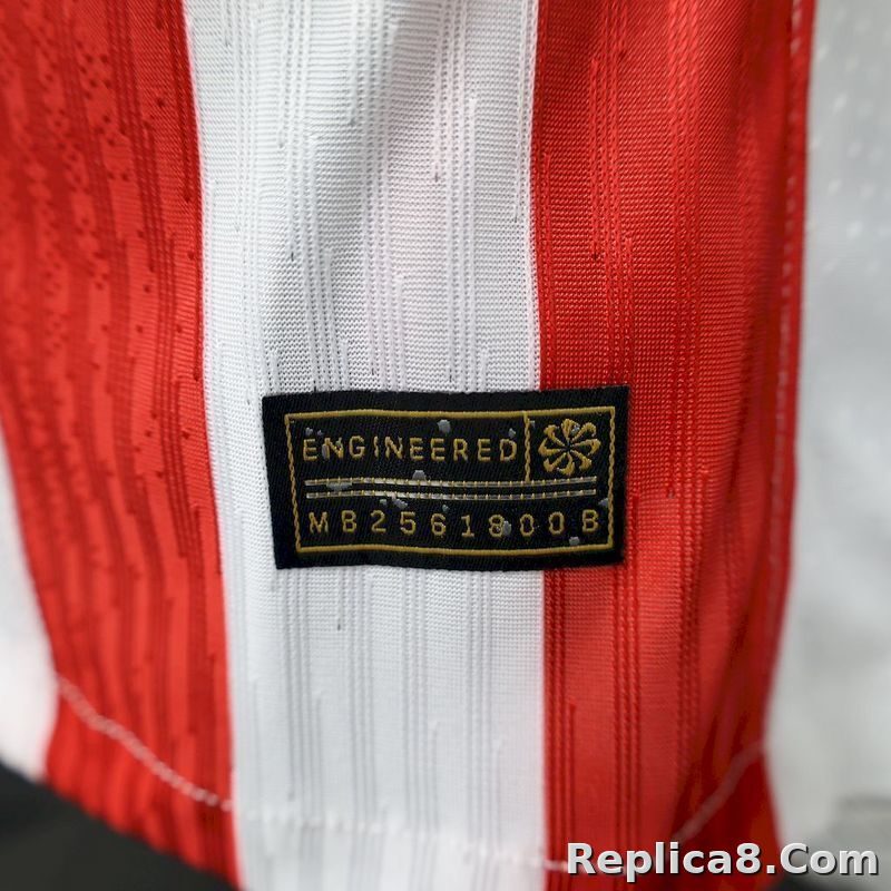 25-26 Atletico Madrid Home Soccer Jersey Player Edition - detail