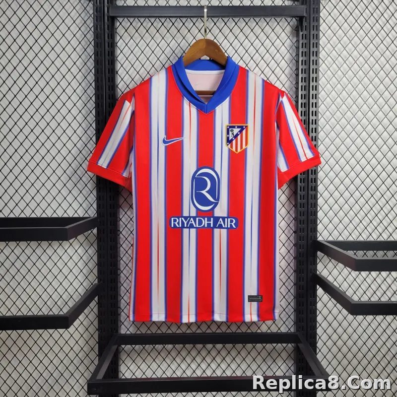 24-25 Atletico Madrid Home Soccer Jersey