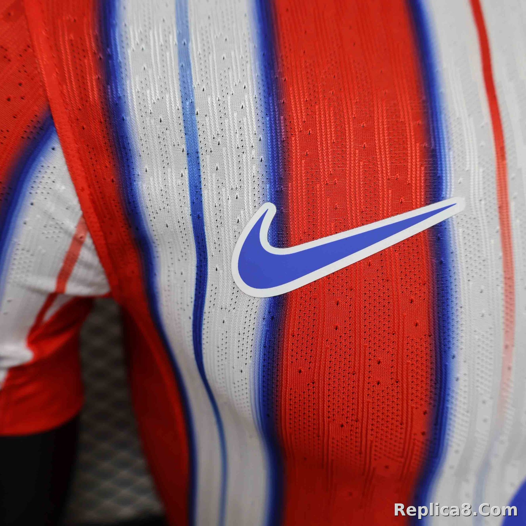 24-25 Atletico Madrid Home Soccer Jersey Player Edition - detail
