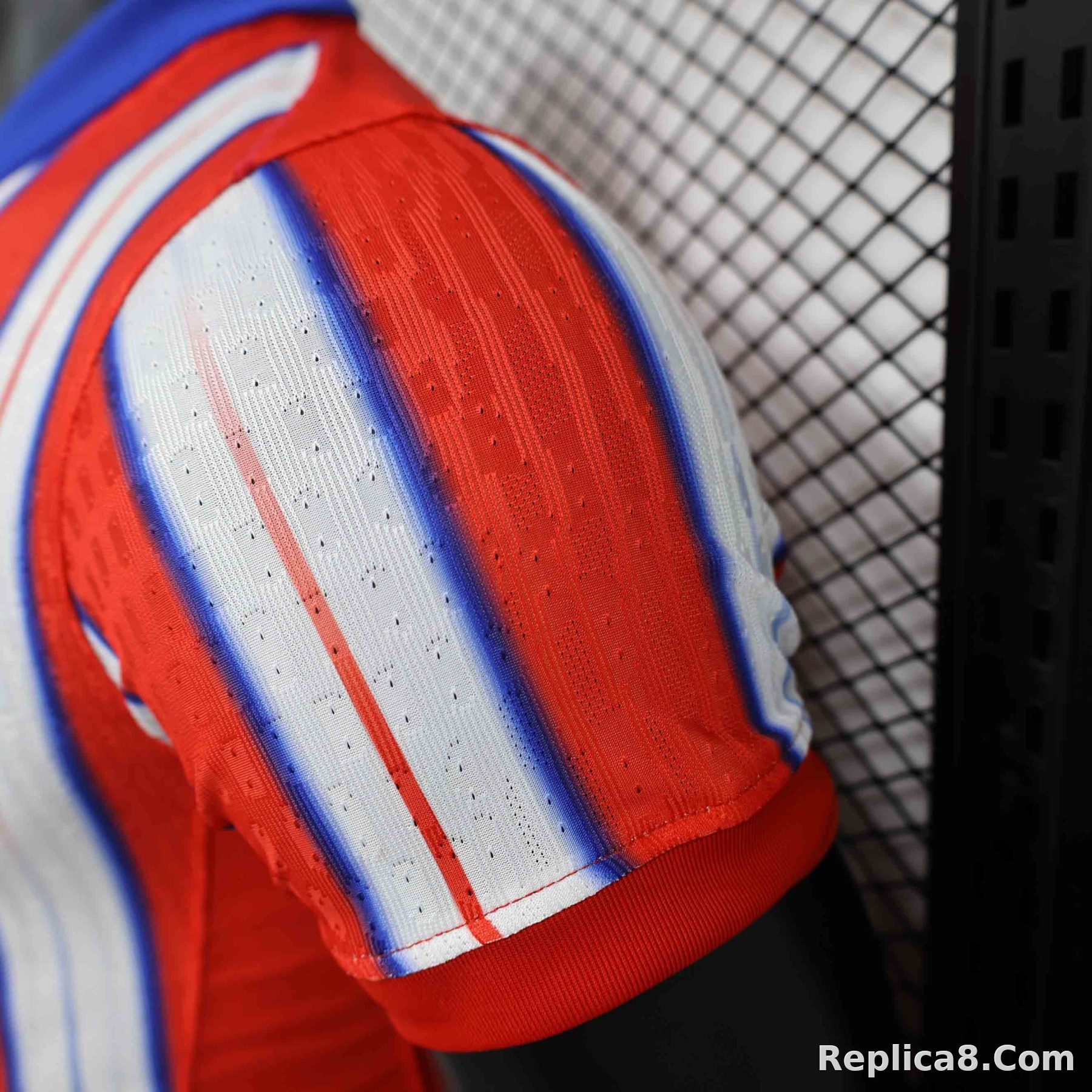 24-25 Atletico Madrid Home Soccer Jersey Player Edition - detail