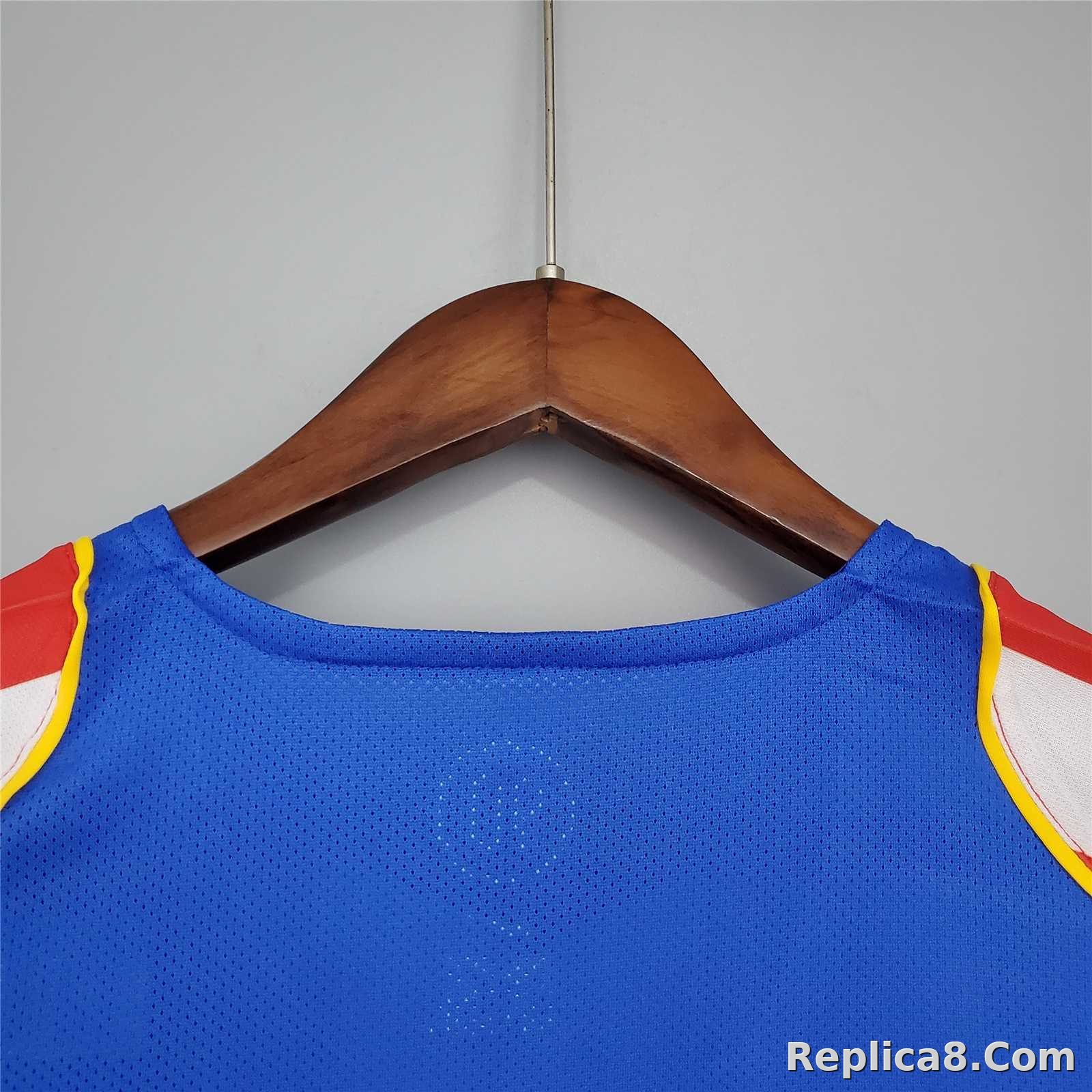 2004-2005 Atletico Madrid Home Jersey Fan Version - detail