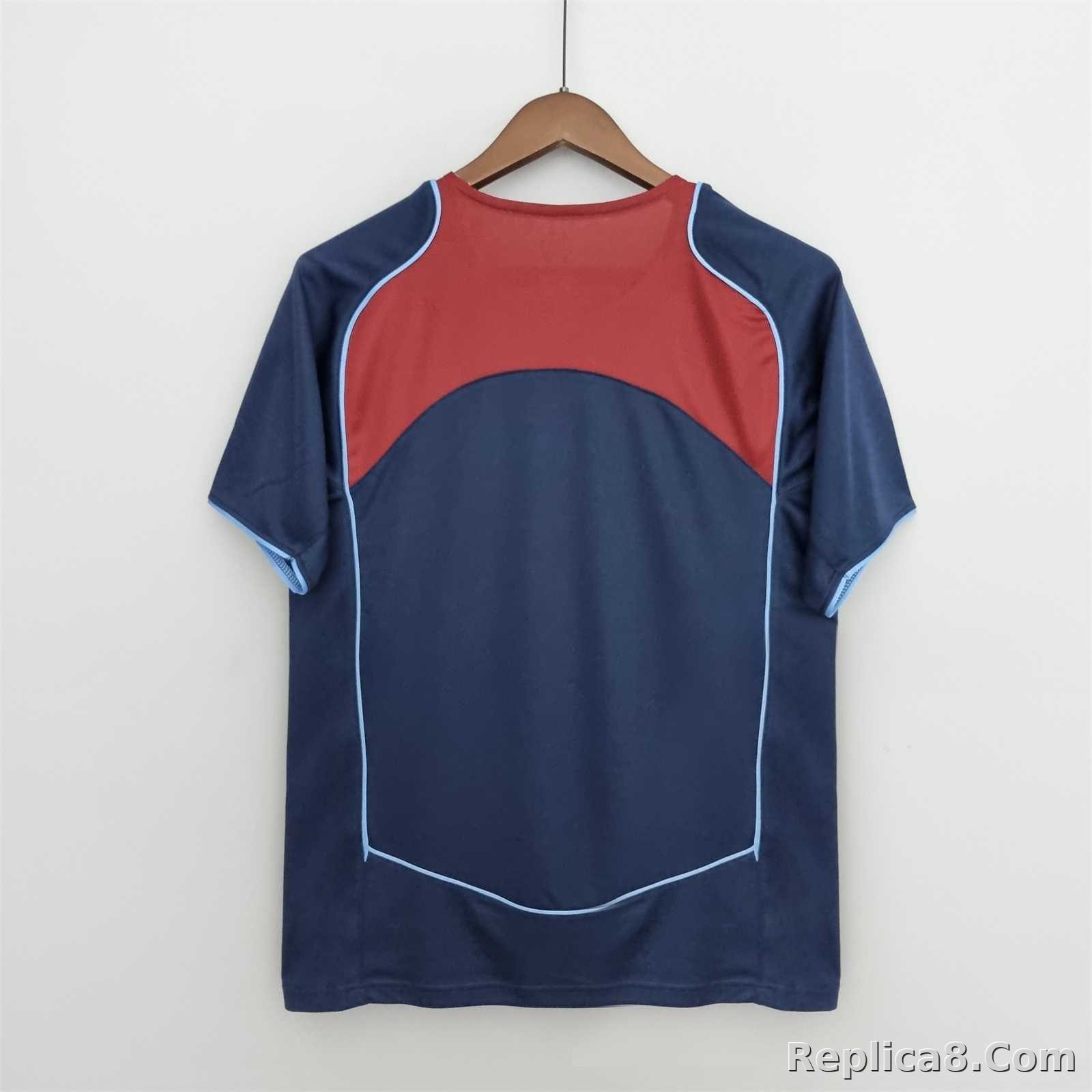 2004-2005 Atletico Madrid Away Jersey Fan Version - detail