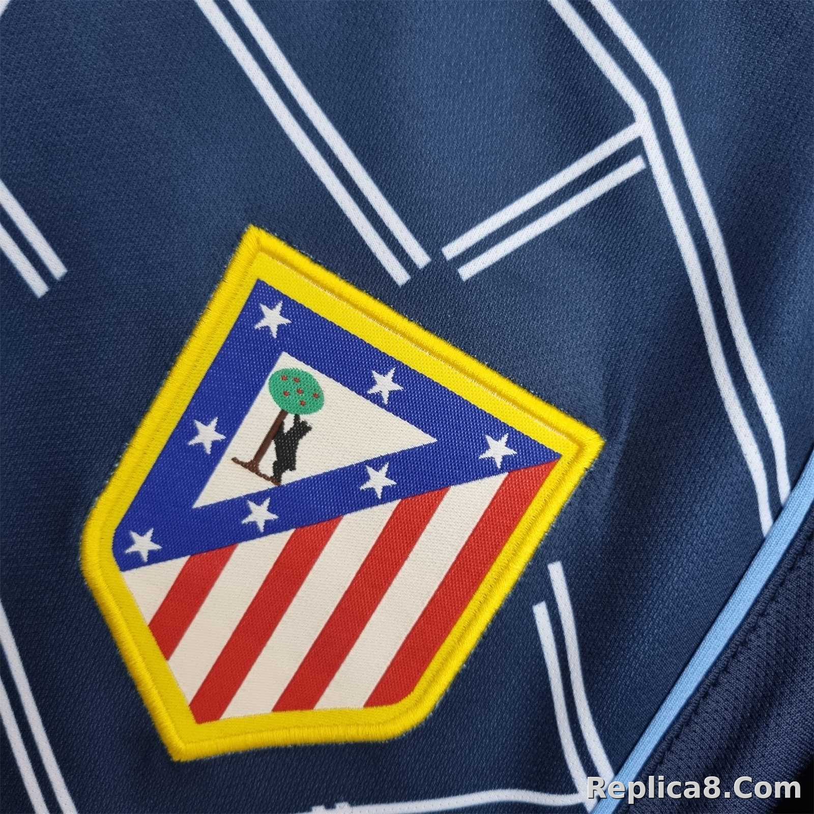 2004-2005 Atletico Madrid Away Jersey Fan Version - detail