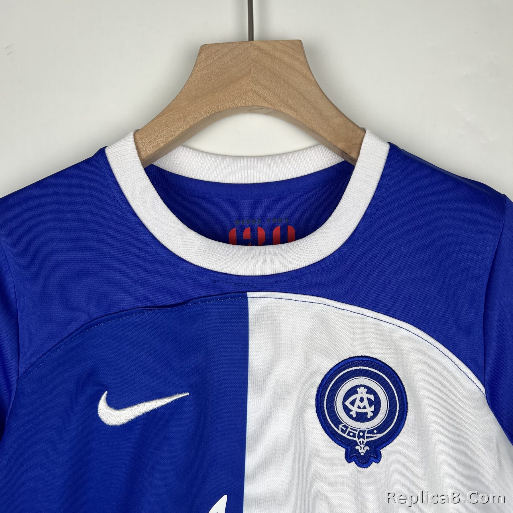 23-24 Atletico Madrid 120 Anniversary Away Kids Kit Jersey+Shorts - detail