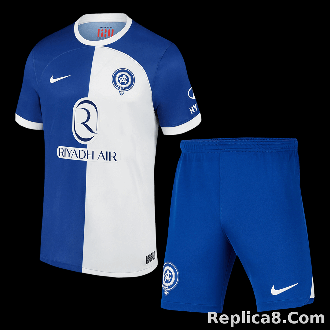 23-24 Atletico Madrid 120 Anniversary Away Jersey+Shorts