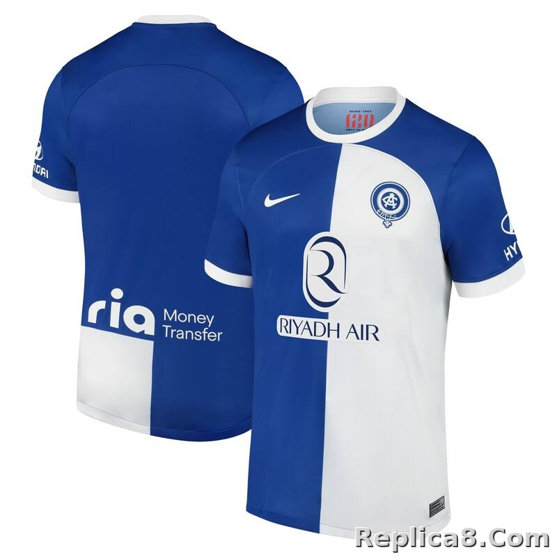 23-24 Atletico Madrid 120 Anniversary Away Jersey Fan Version - detail