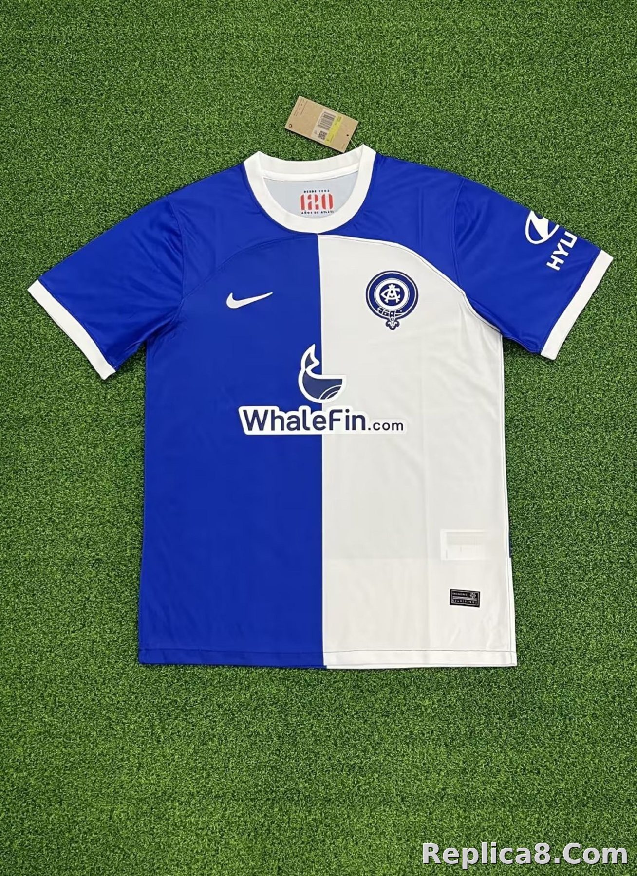 23-24 Atletico Madrid 120 Anniversary Away Jersey Fan Version - detail