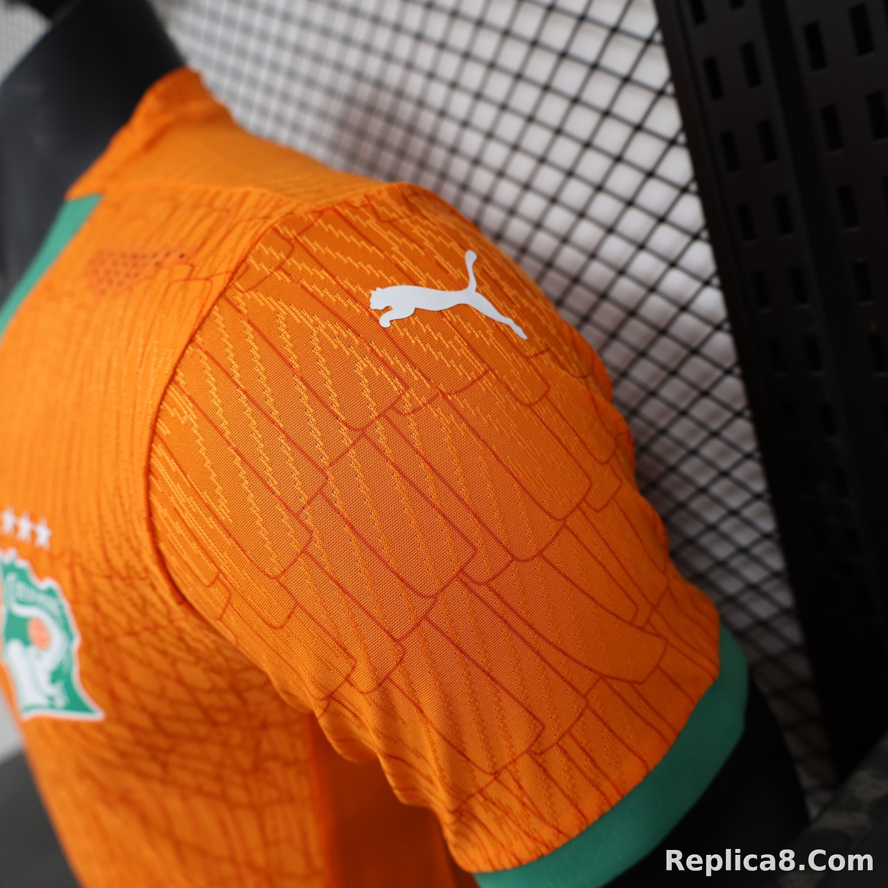 24-25 Ivory Coast Home Player Edition Soccer Jersey - detail