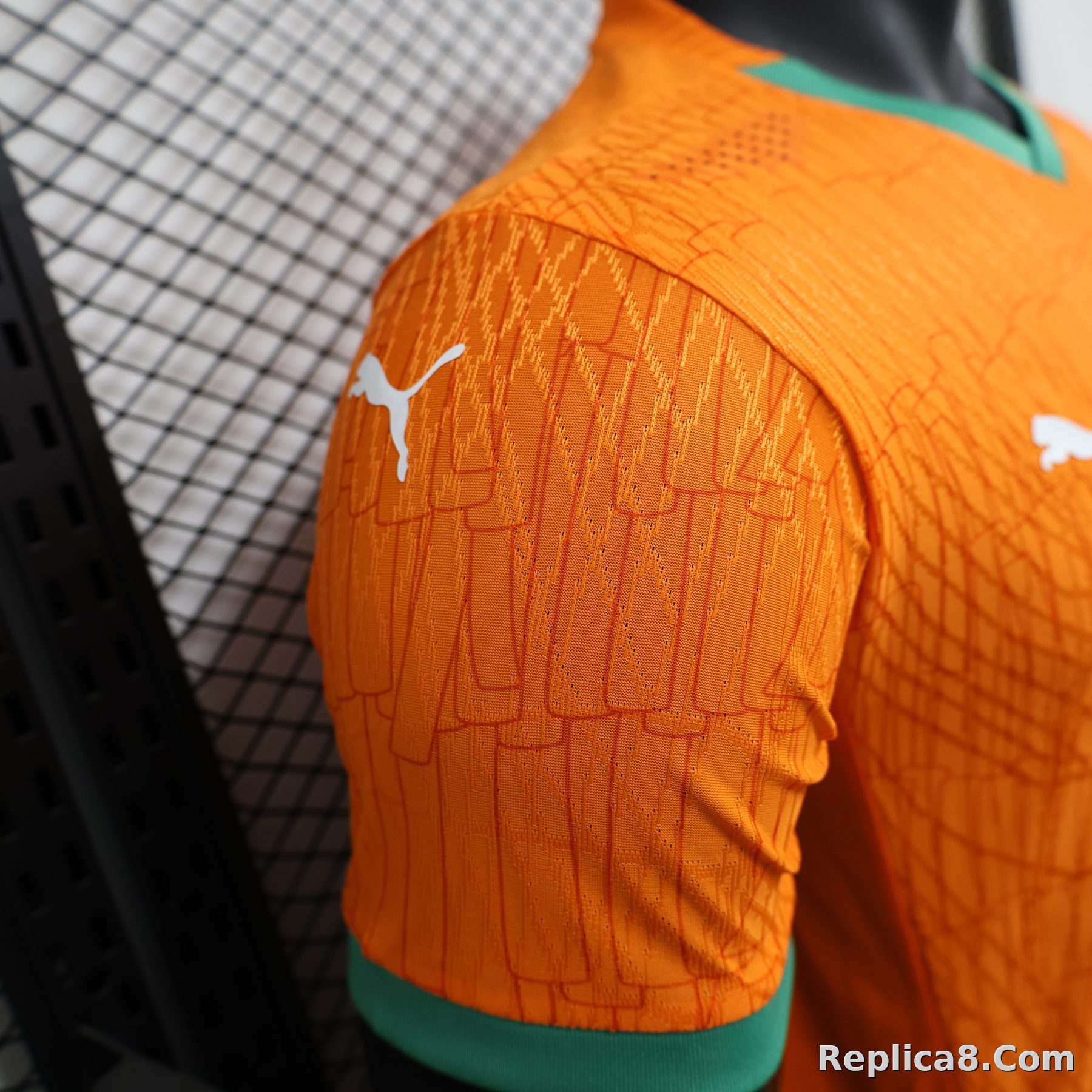 24-25 Ivory Coast Home Player Edition Soccer Jersey - detail