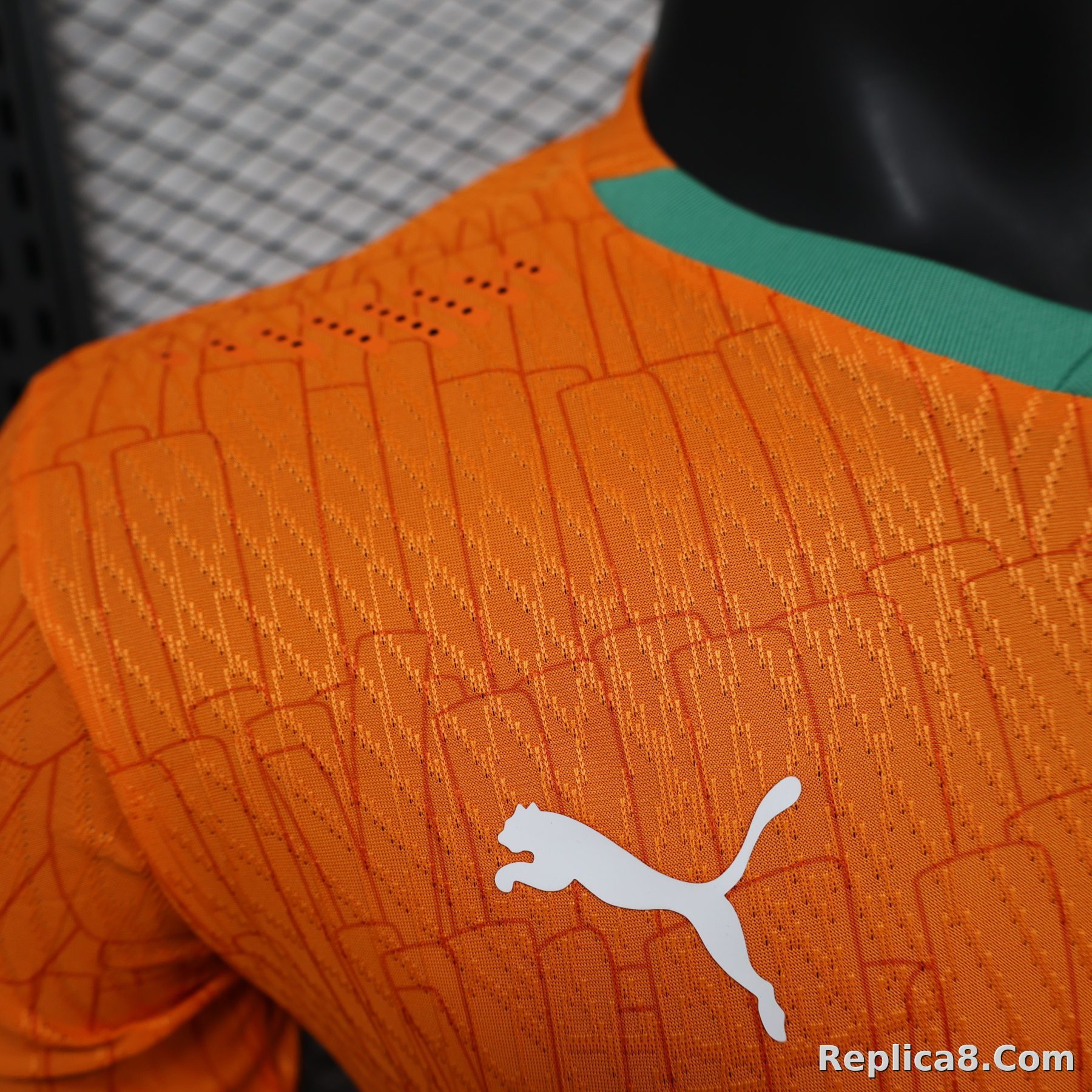 24-25 Ivory Coast Home Player Edition Soccer Jersey - detail