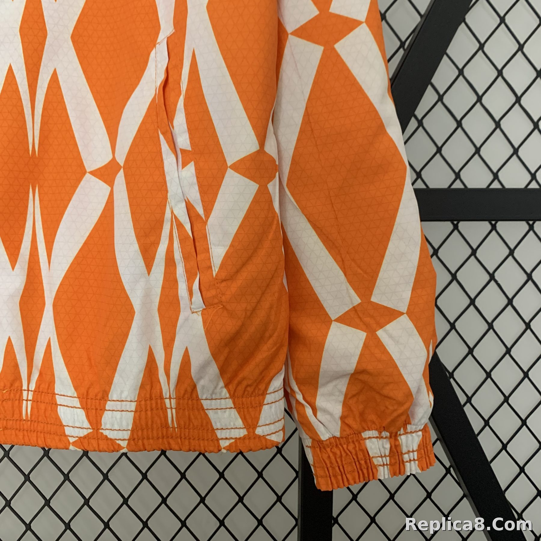 2023/24 Ivory Coast Trench Coat Reversible Windbreaker - detail