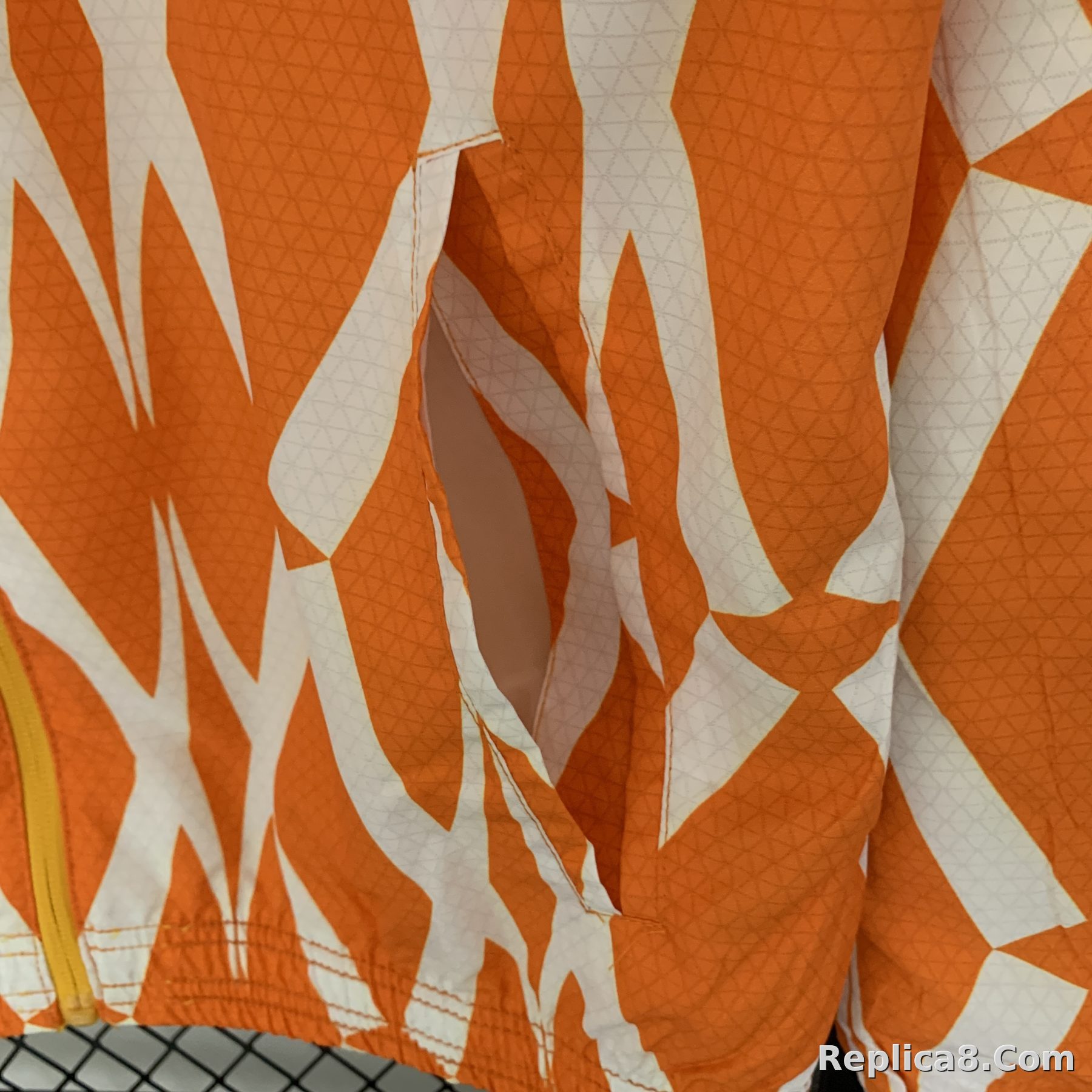 2023/24 Ivory Coast Trench Coat Reversible Windbreaker - detail