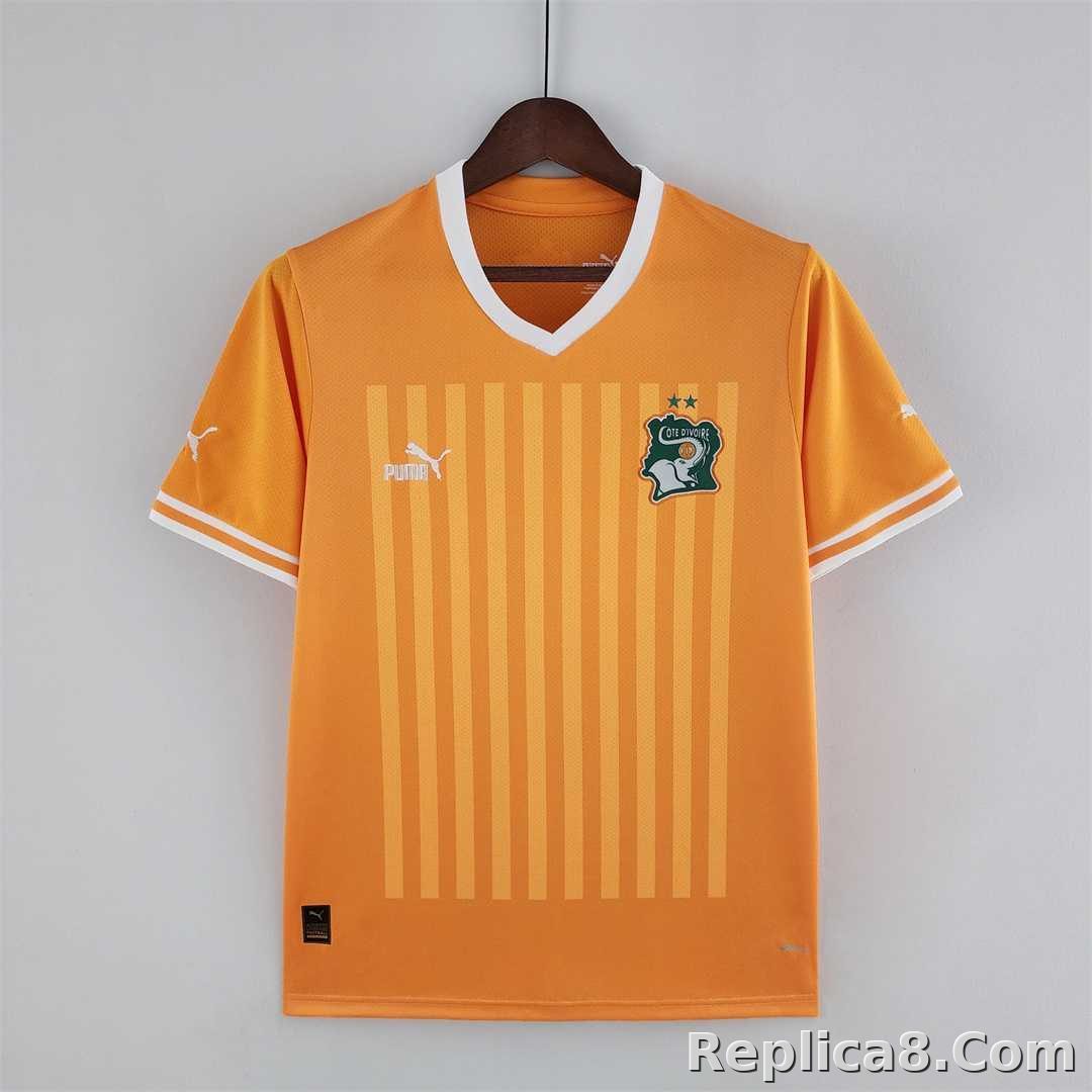 22-23 Ivory Coast Home Fan Edition Soccer Jersey