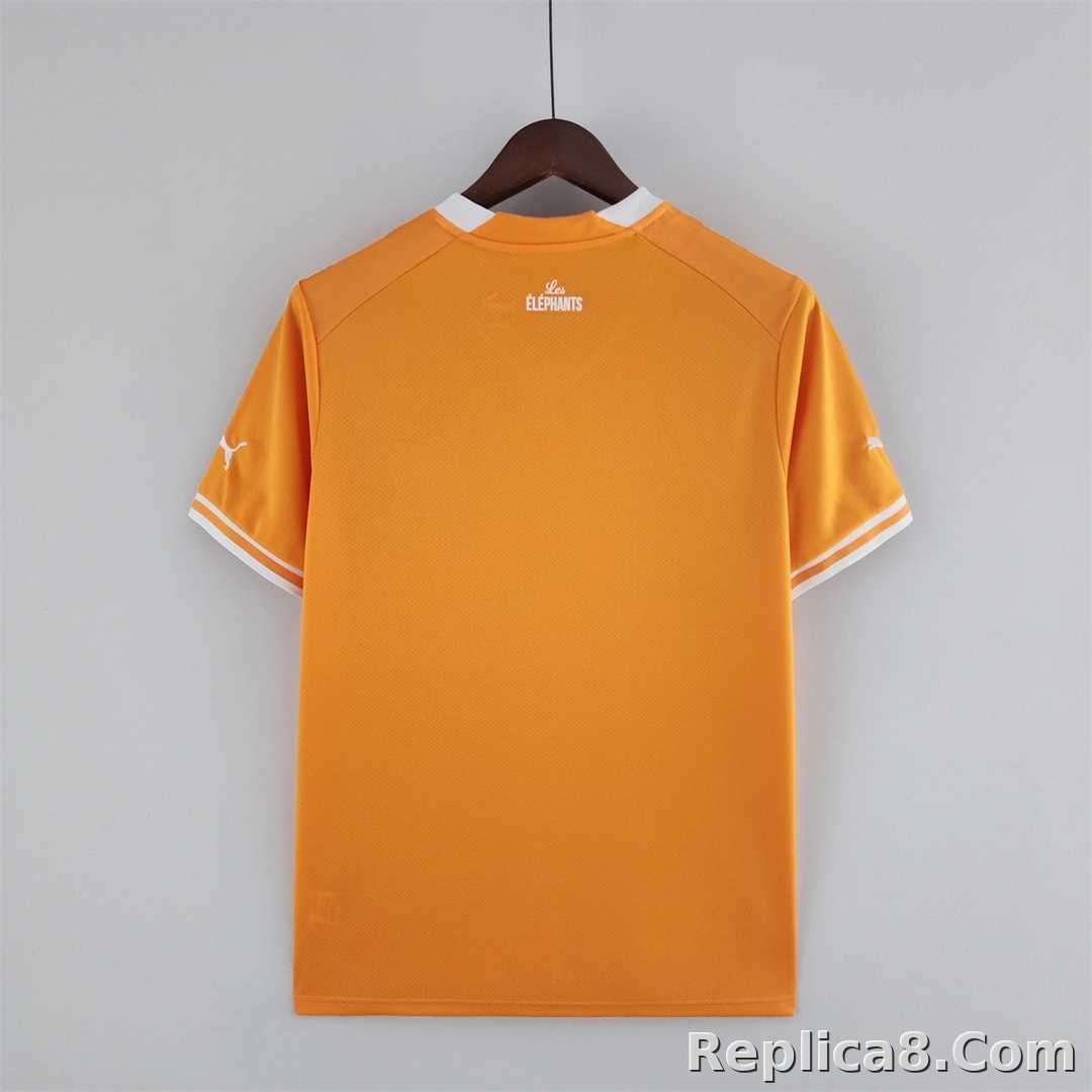 22-23 Ivory Coast Home Fan Edition Soccer Jersey - detail
