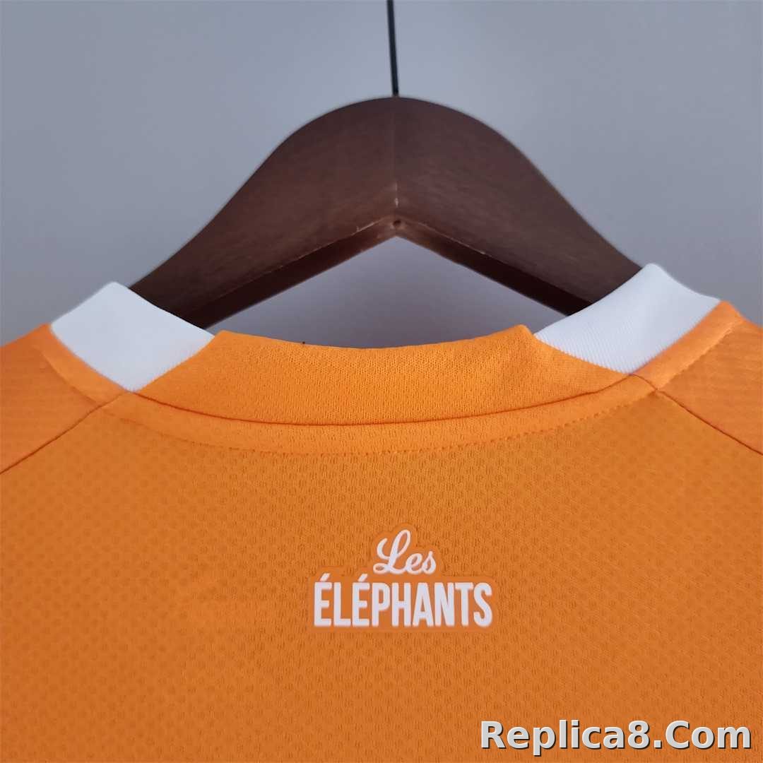 22-23 Ivory Coast Home Fan Edition Soccer Jersey - detail