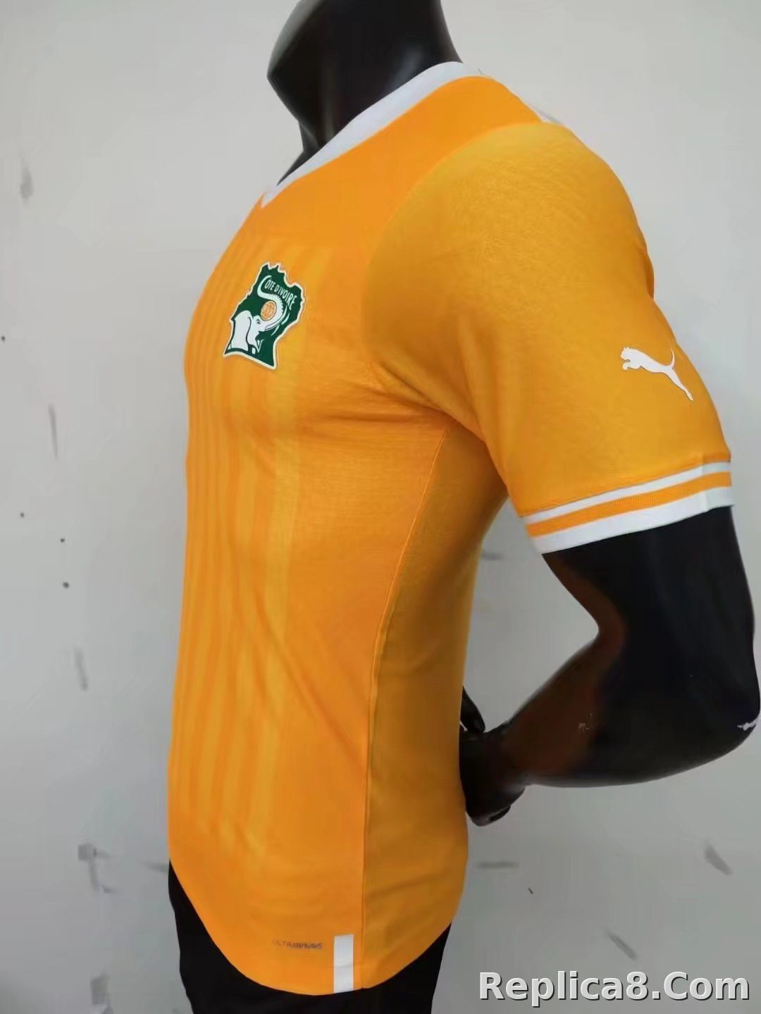 22-23 Ivory Coast Home Player Edition Soccer Jersey - detail