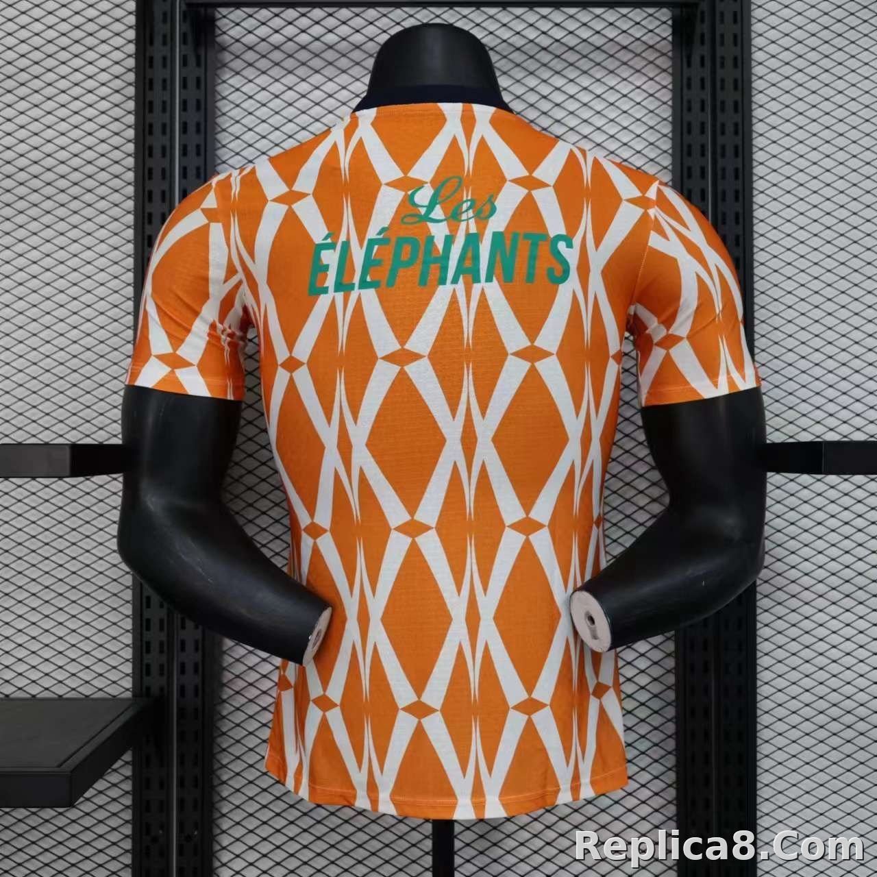 23-24 Ivory Coast Home Player Edition Soccer Jersey - detail