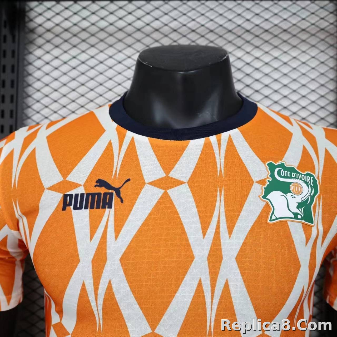 23-24 Ivory Coast Home Player Edition Soccer Jersey - detail