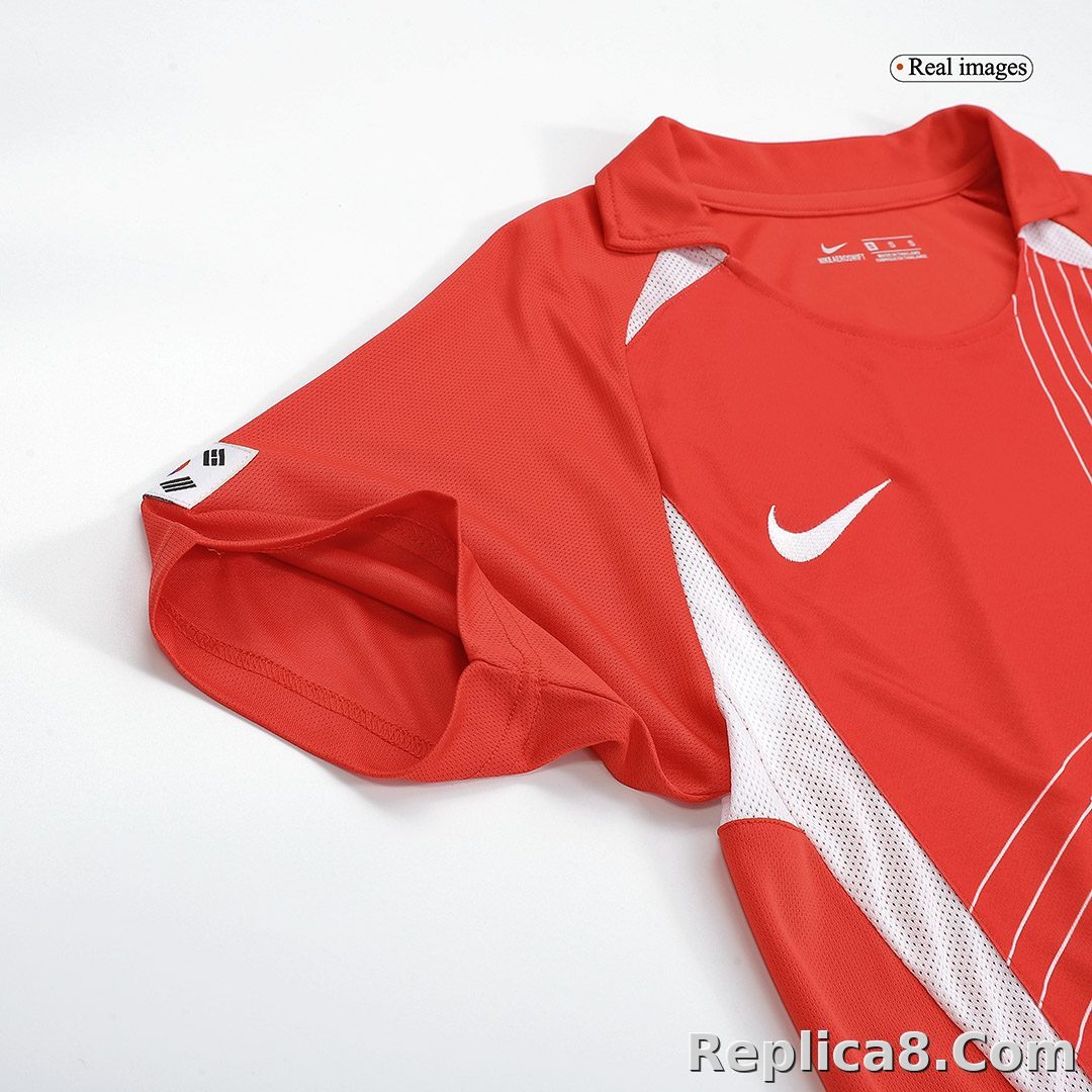 2002 South Korea World Cup Home Retro Jersey - detail