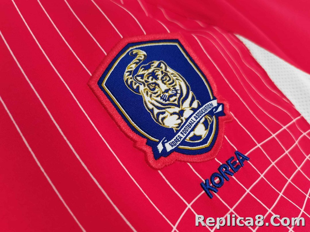 2002 South Korea World Cup Home Retro Jersey - detail