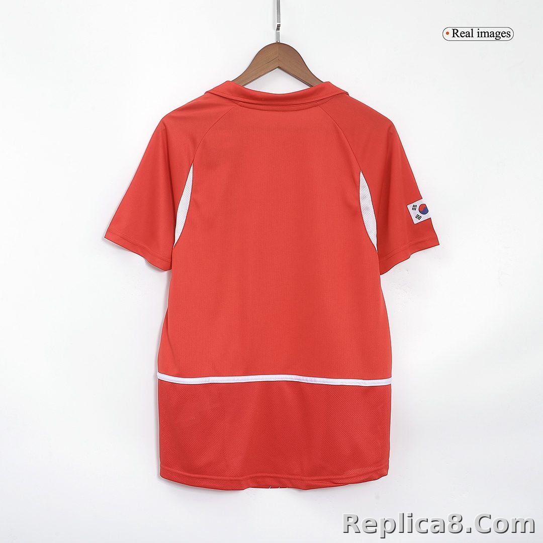 2002 South Korea World Cup Home Retro Jersey - detail