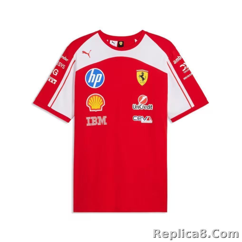 Scuderia Ferrari F1 Racing Team Driver T-Shirt 2026