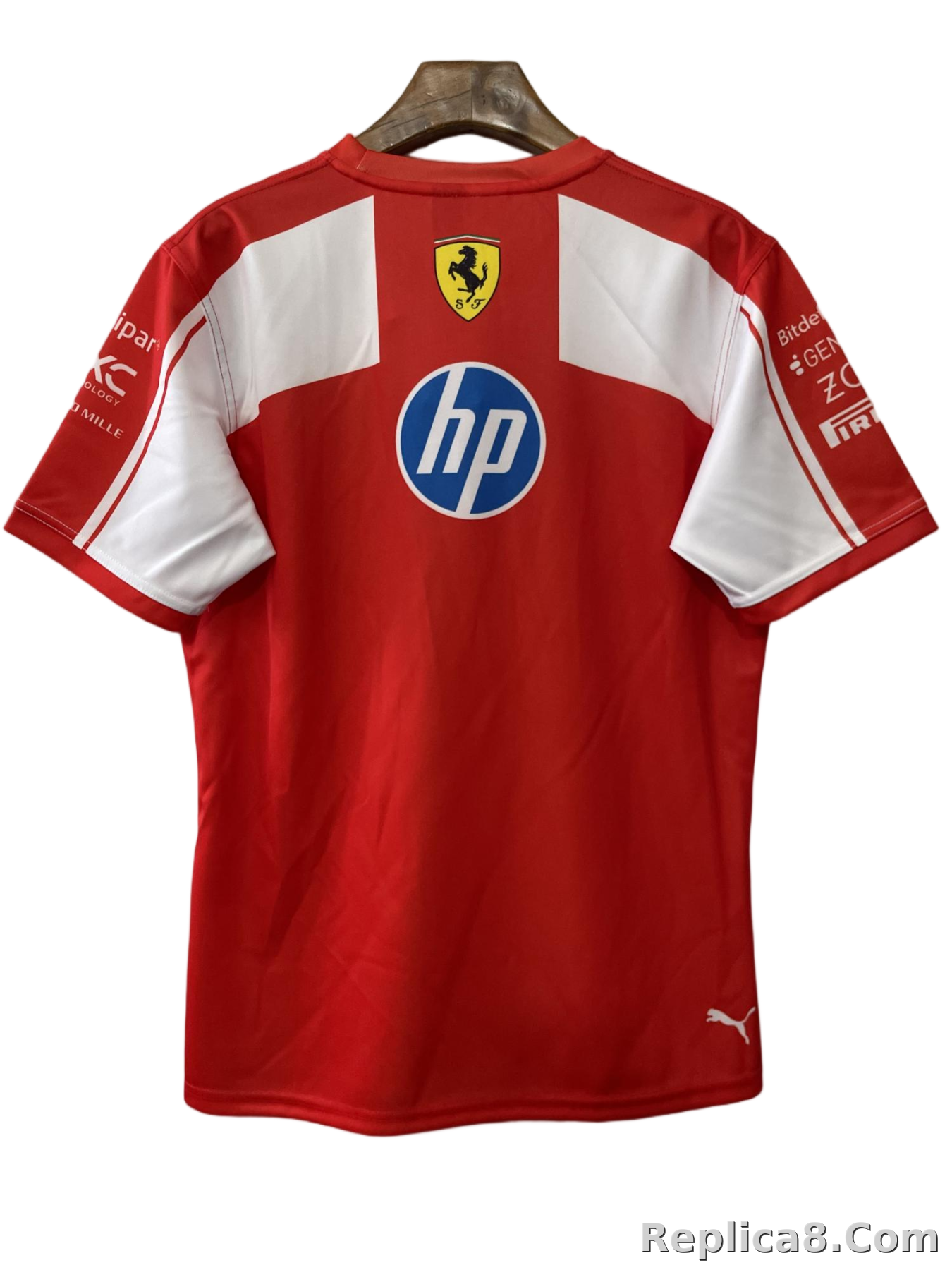 Scuderia Ferrari F1 Racing Team Driver T-Shirt 2026 - detail