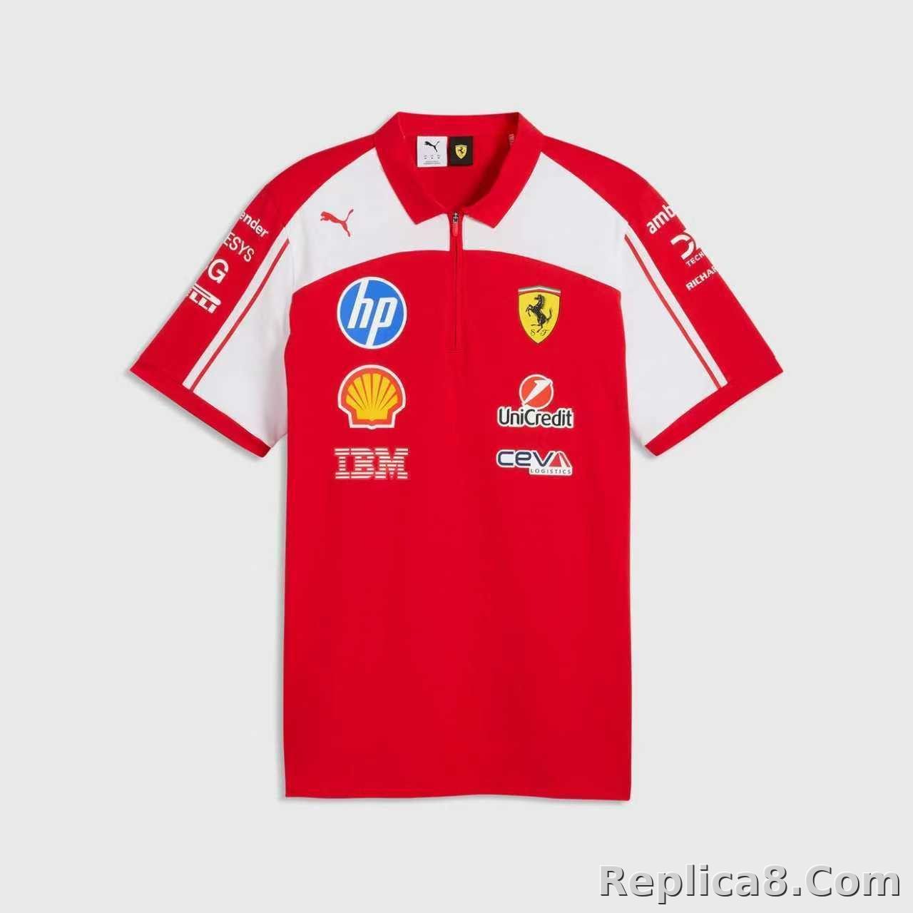 Scuderia Ferrari F1 Racing Team Polo T-Shirt 2026