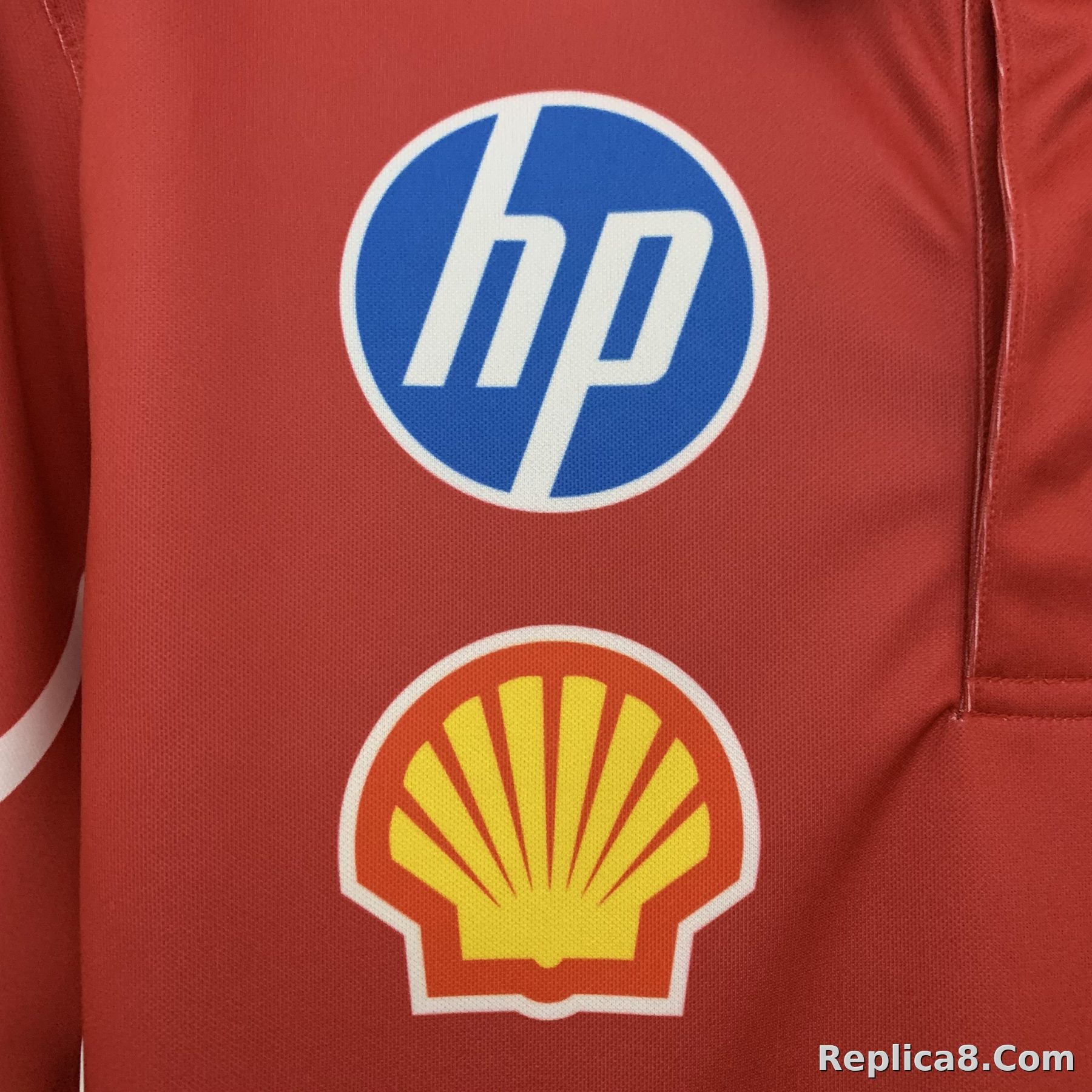 Scuderia Ferrari F1 Racing Team Polo T-Shirt 2025 - detail