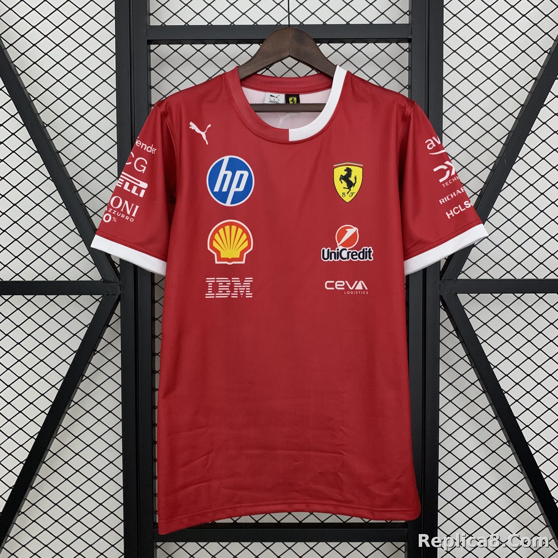 Scuderia Ferrari F1 Racing Team Driver T-Shirt 2025