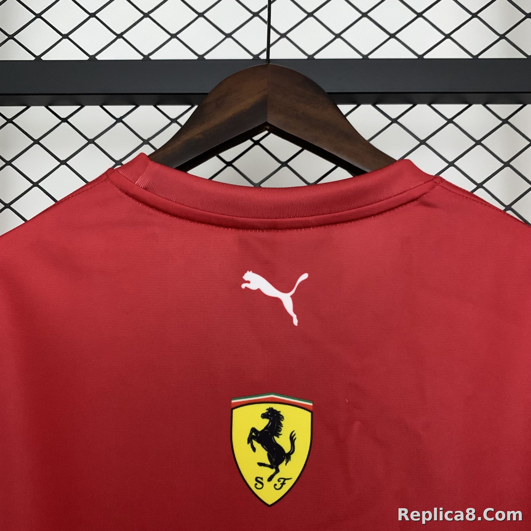 Scuderia Ferrari F1 Racing Team Driver T-Shirt 2025 - detail