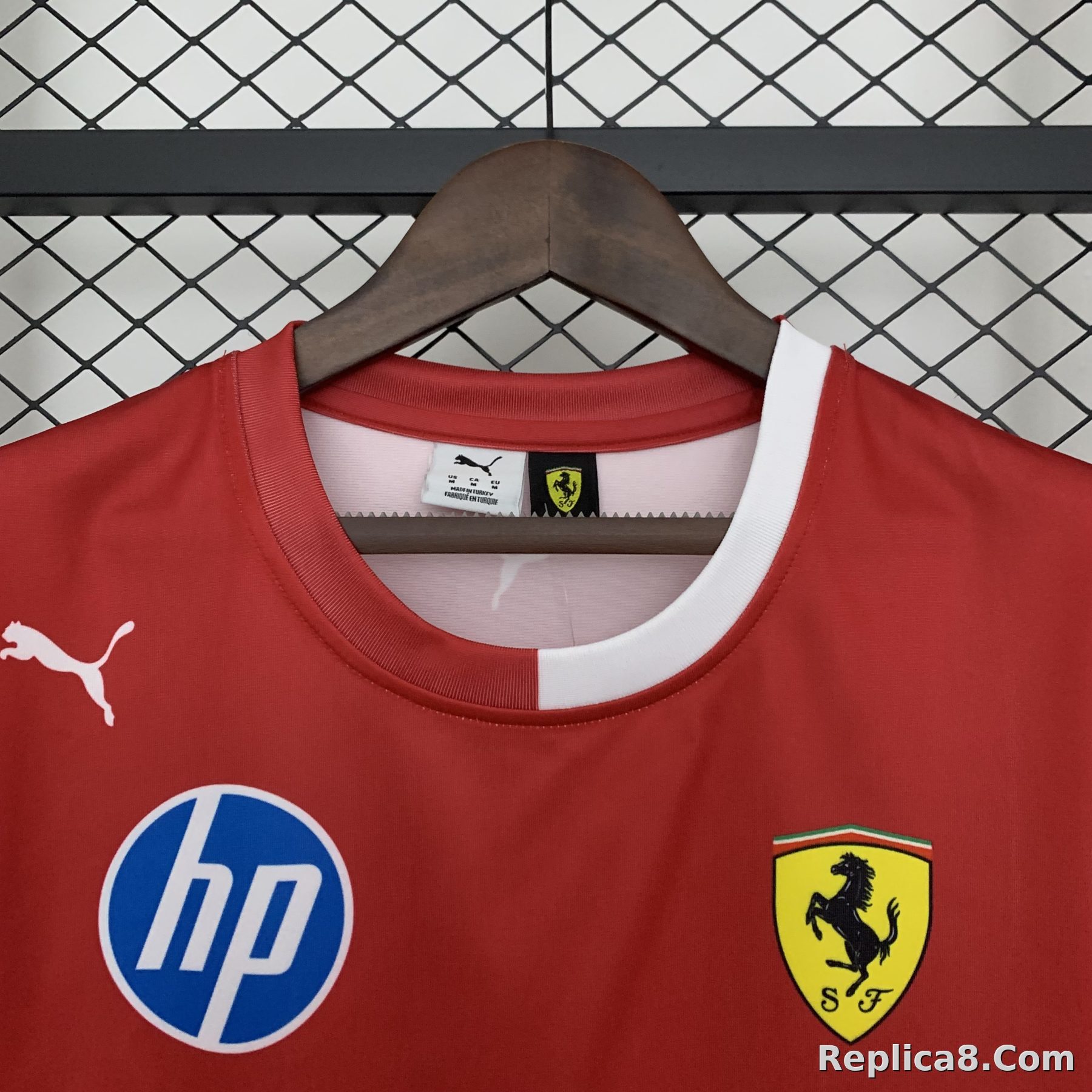 Scuderia Ferrari F1 Racing Team Driver T-Shirt 2025 - detail