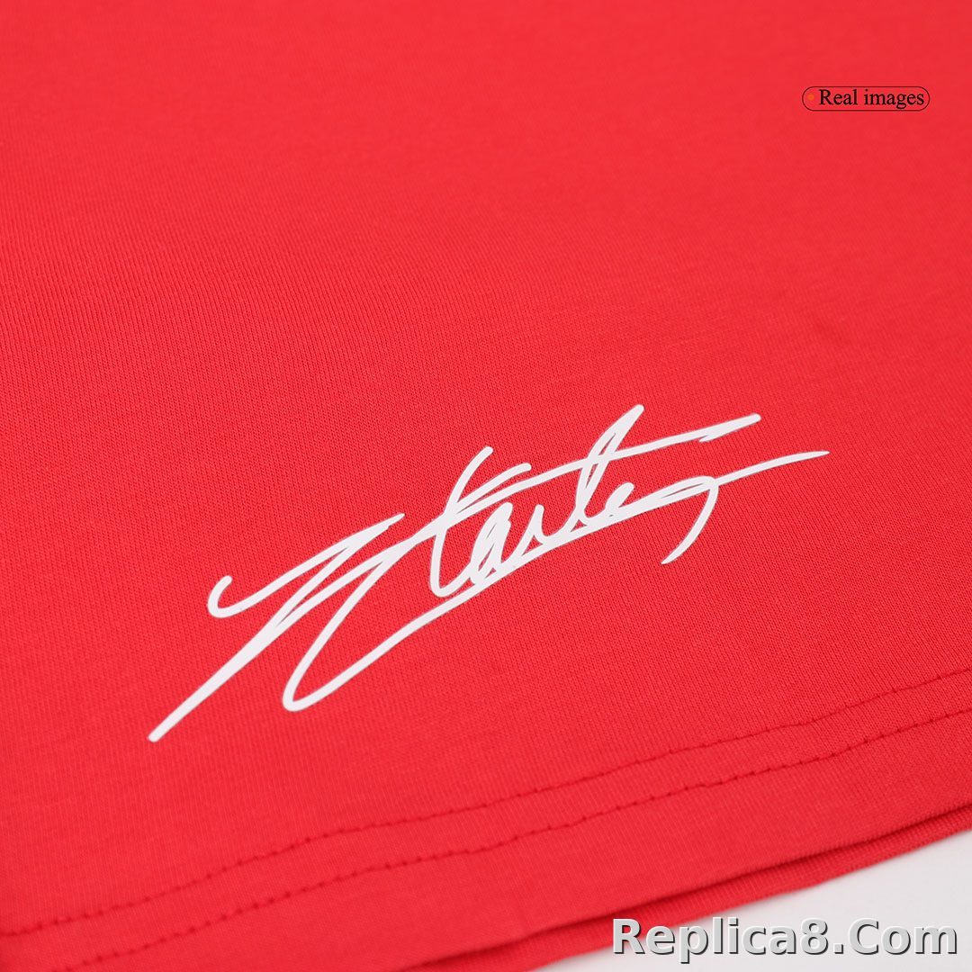 Scuderia Ferrari F1 Racing Team Charles Leclerc Driver T-Shirt 2024 - detail