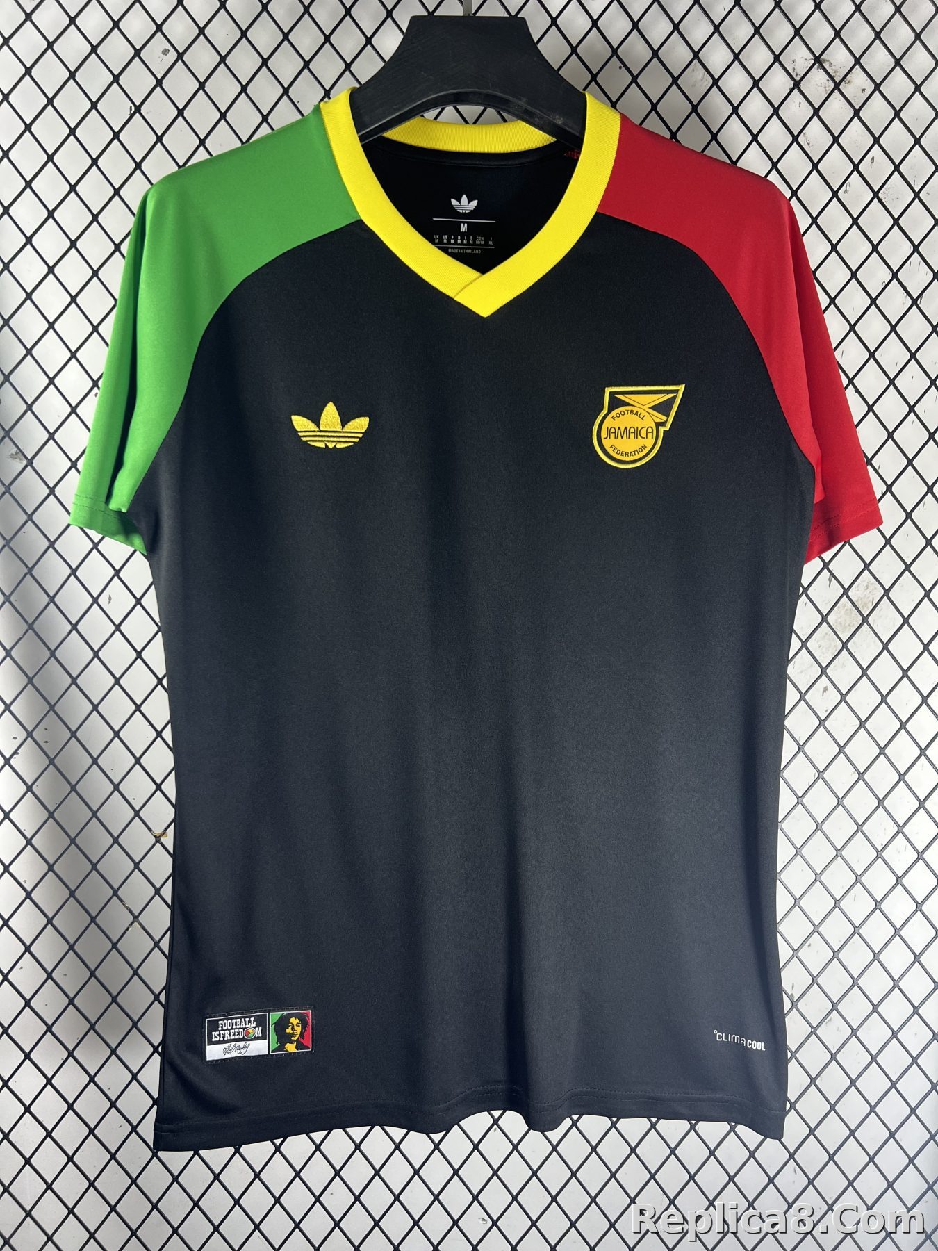 Black Jamaica Training Jersey - detail