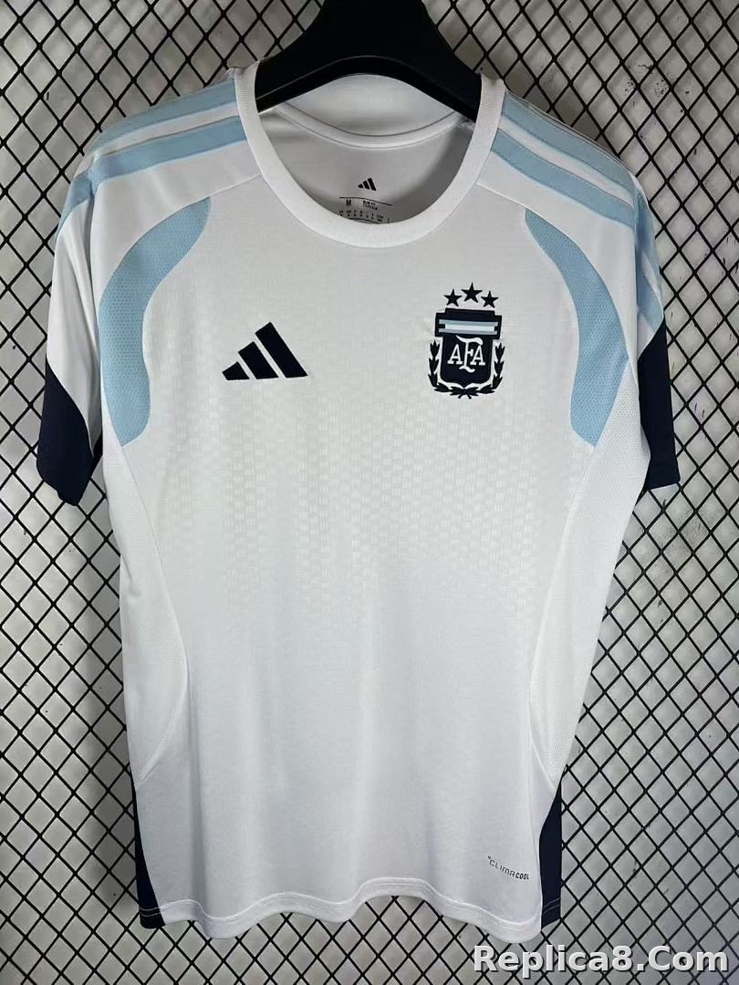 White Argentina Training Jersey