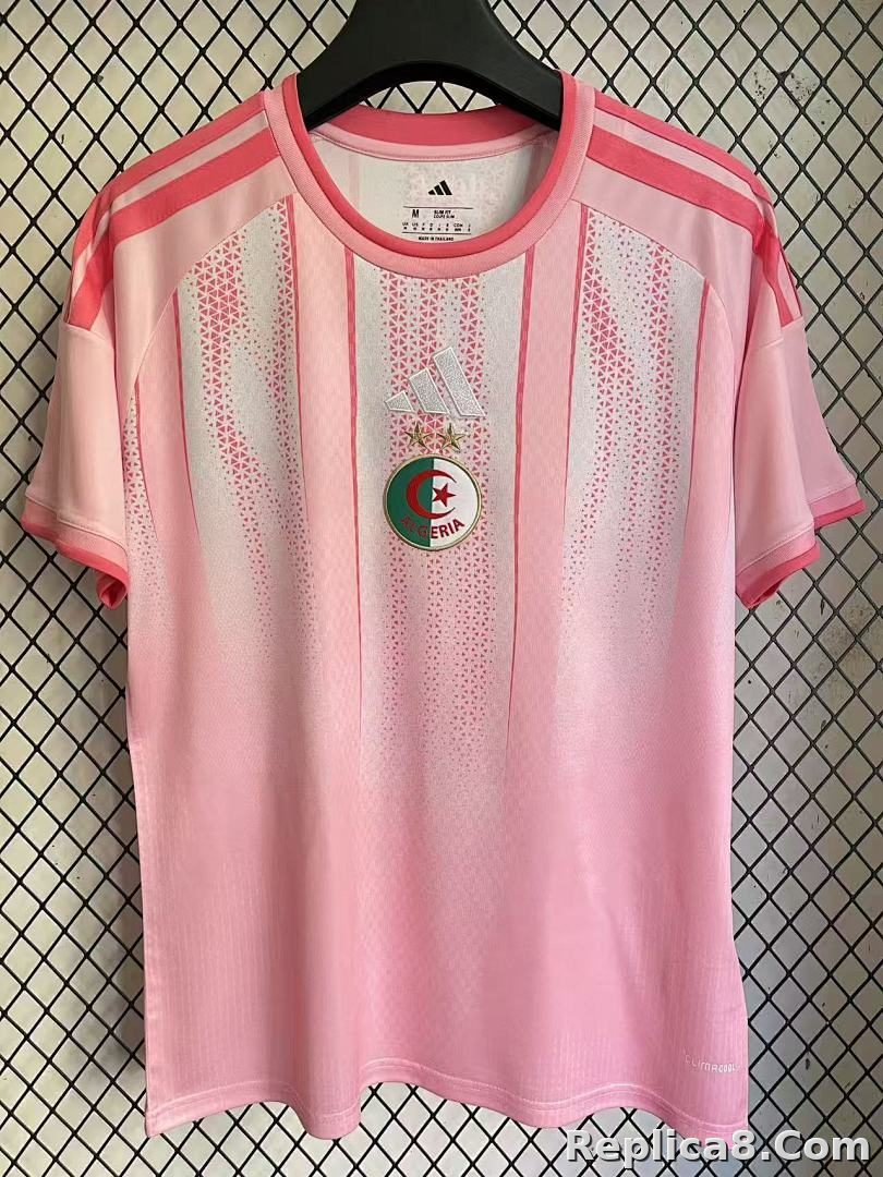 Algeria Training Jersey Pink色 - detail