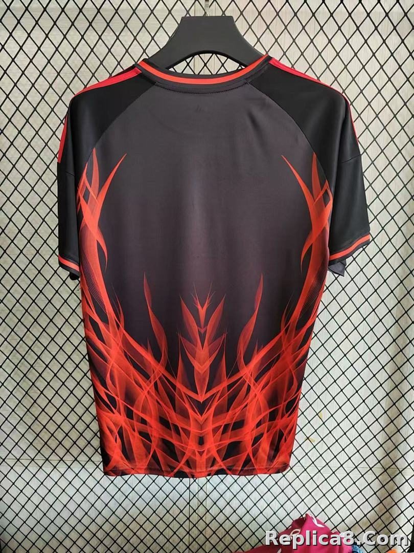 Benfica Training Jersey Black Red
